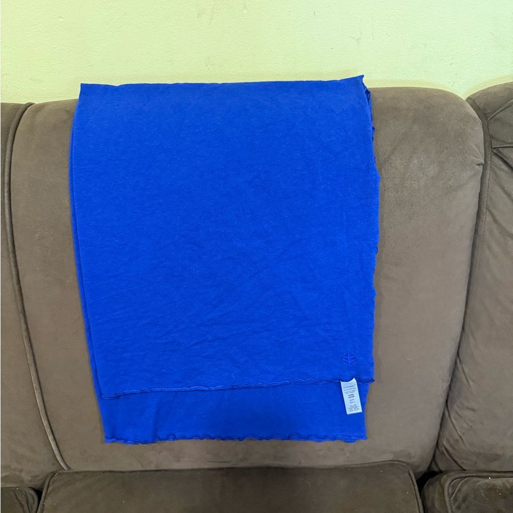 Coolibar Royal Blue Sun Scarf